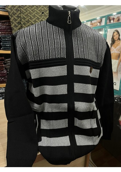 Erkek Triko Fermuarlı Cepli Hırka fiyatları