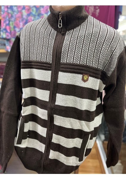 Erkek Triko Fermuarlı Cepli Hırka fiyatları