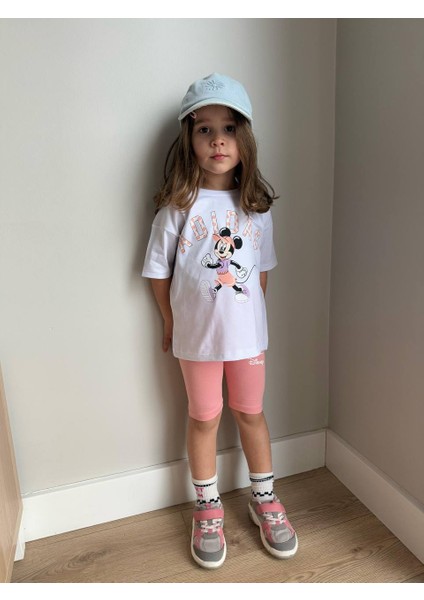 "disney Minnie Mouse" Baskılı Kız Çocuk Takım