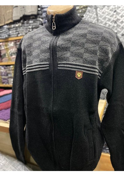 Erkek Triko Fermuarlı Cepli Hırka fiyatları