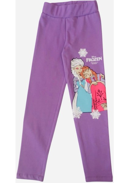 Kız Çocuk Frozen Baskılı Taytlı Takım fiyatları