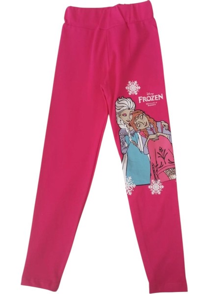 Kız Çocuk Frozen Baskılı Taytlı Takım fırsatları