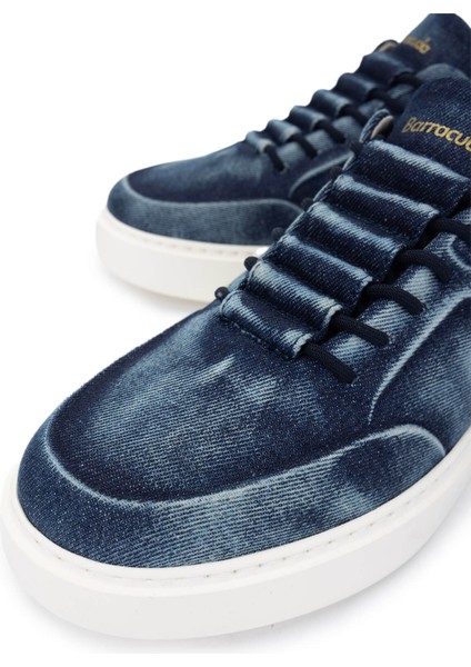 Erkek Hakiki Deri Mavi/beyaz Sneakers & Spor Ayakkabı 511 BU3510A Erk Ayk Y24 Denım Blu/bıanco modelleri