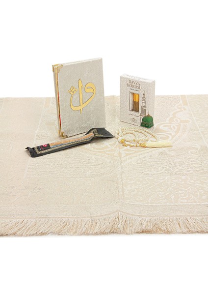 Çeyizlik Gelin Seccade Seti Kutulu Dini Ramazan Hediyelik Bohça Seti fırsatları