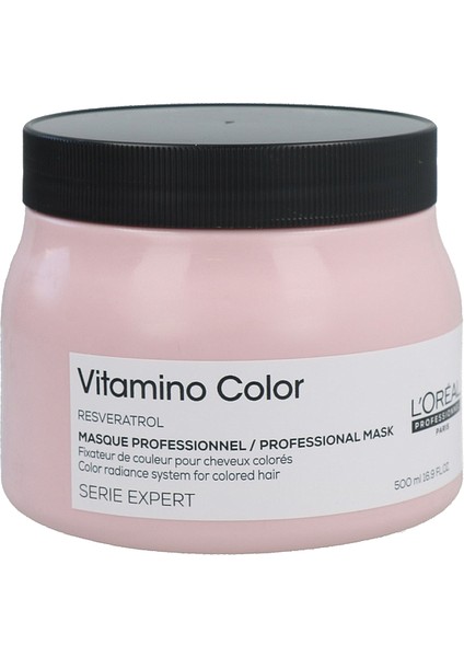 Serie Expert Vitamino Color Boyalı Saçlar İçin Renk Maske 500 ml