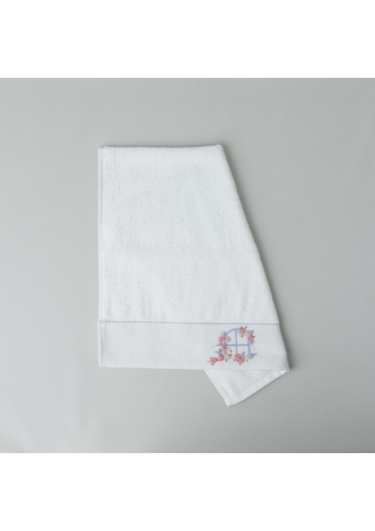 Ficus Bambu Yüz Havlusu 50X85 cm Beyaz