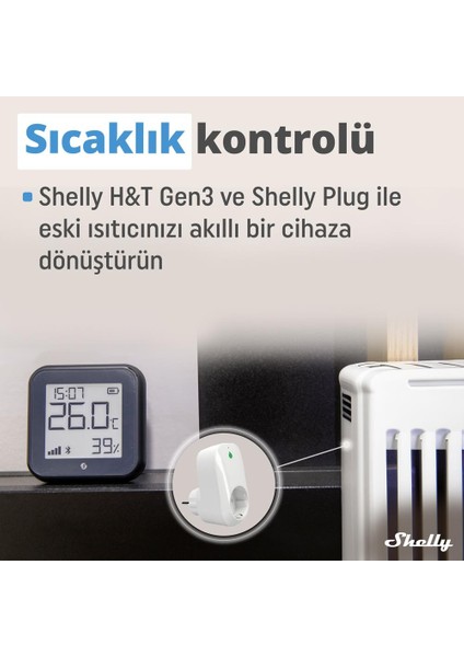 H&t Gen3 Wifi Sıcaklık ve Nem Sensörü
