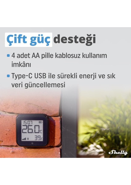 H&t Gen3 Wifi Sıcaklık ve Nem Sensörü