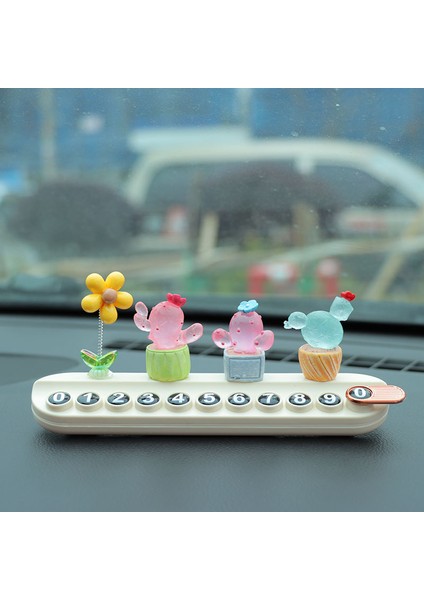 Araba Telefon Plakasını Taşımak Için Geçici Otopark Plakası Araba Gizlenebilir Cep Telefonu Numarası Plaka Dekorasyon Malzemeleri (Yurt Dışından)