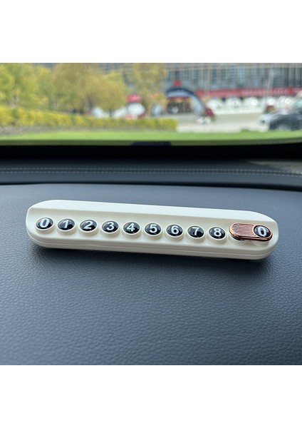 Araba Sevimli Ayçiçeği Geçici Park Numarası Plaka Gelişmiş Hareketli Araba Telefon Plakası Duygusu Aromaterapi Araba Aksesuarları Süsler Süsler (Yurt Dışından)