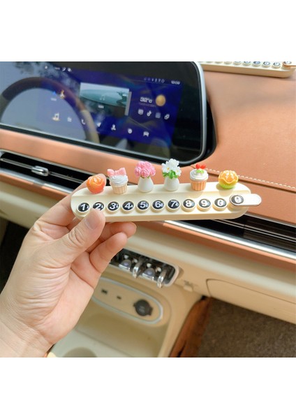 Araba Plakasını Çıkarın Arabadaki Gizli Aromaterapi Telefon Numarası Plakası Yaratıcı Araba Plakasını Taşıyın Geçici Park Araba Kullanımı (Yurt Dışından)