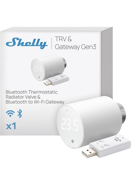 Blu Trv Akıllı Termostatik Radyatör Vanası