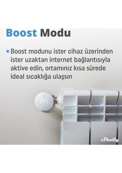 Blu Trv Akıllı Termostatik Radyatör Vanası