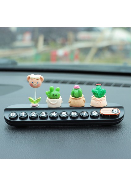 Araba Telefon Plakasını Taşımak Için Geçici Otopark Plakası Araba Gizlenebilir Cep Telefonu Numarası Plaka Dekorasyon Malzemeleri (Yurt Dışından)