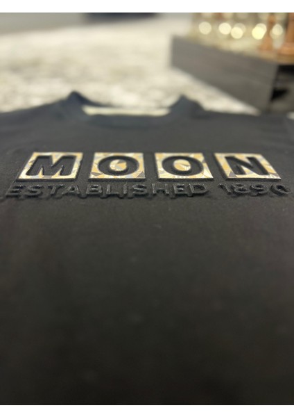 Erkek Çocuk "moon" Baskılı Tişört ve Ribanalı Şort Takımı - %100 Pamuk fiyatları