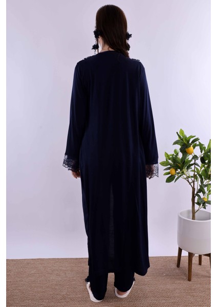Pembe Sabahlıklı Hamile Lohusa Pijama Takımı BYL224242