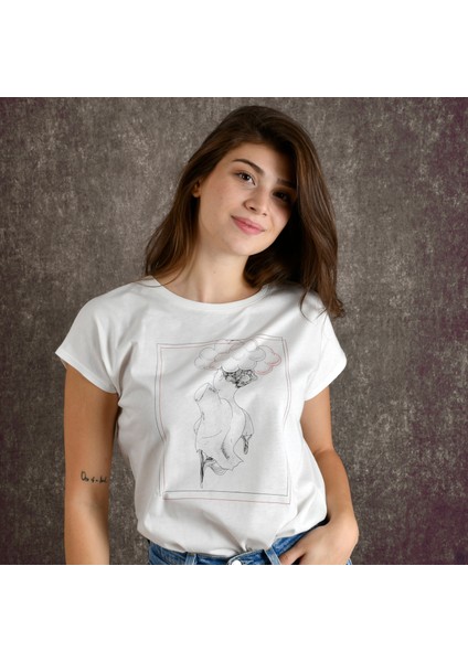 Body Kadın Baskılı T-Shirt