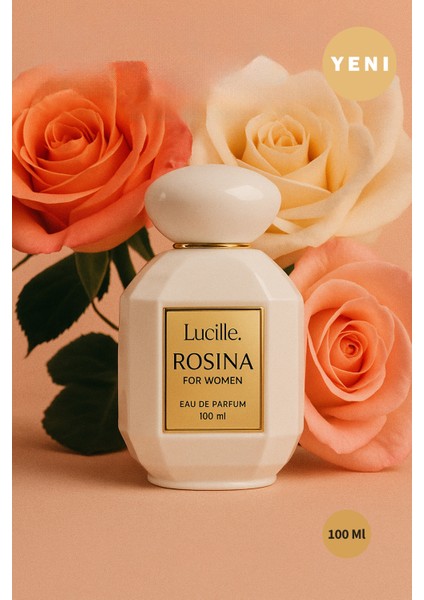 Rosina Özel Kutusunda 100 ml Edp Kadın Parfümü Aromatik Koku - Esans Kalıcı Koku