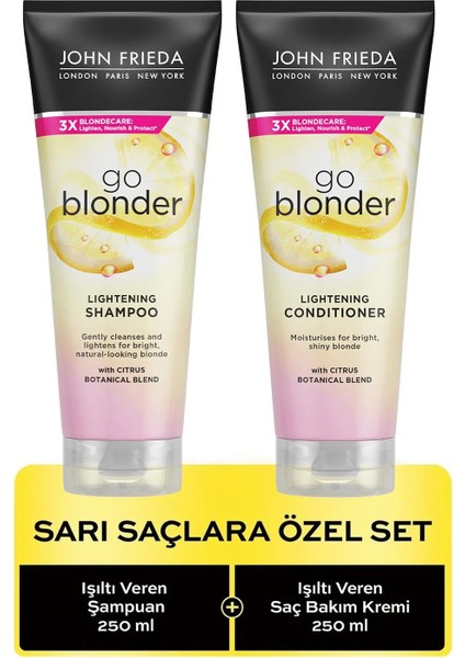 Sarı Saçlara Özel Set