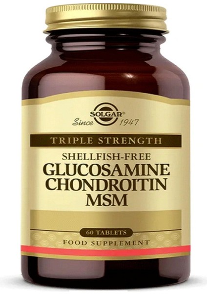 Glucosamine Chondroitin Msm 60 Tablet (Glukozamin Kondroitin Msm 60)