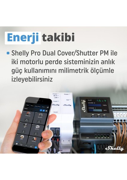 Pro Dual Çift Motorlu Panjur Kontrol Rölesi
