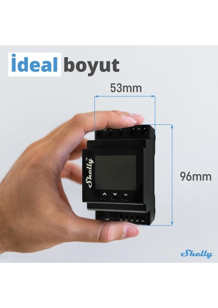 Pro Dual Çift Motorlu Panjur Kontrol Rölesi