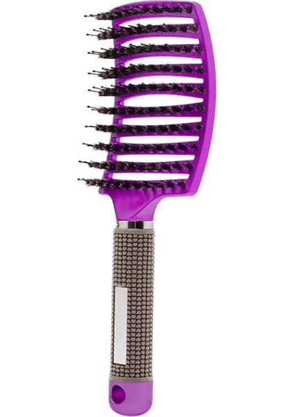Saç Fırçası Saç Tombul Düzenleme Saç Fırçası Bristlenilon Kadınlar Islak Masaj Karavan Kıvırcık Kuaförlük Salon Stil Araç Rolor: F (Yurt Dışından)