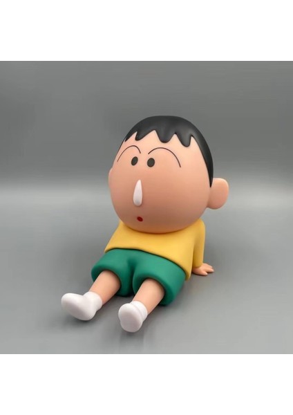 Crayon Shin-Chan Cep Telefonu Tutucu Animasyon Tembel Cep Telefonu Tutucu El Yapımı Masaüstü Süsleri Moda Oyun Modeli El Yapımı Bebek (Yurt Dışından)