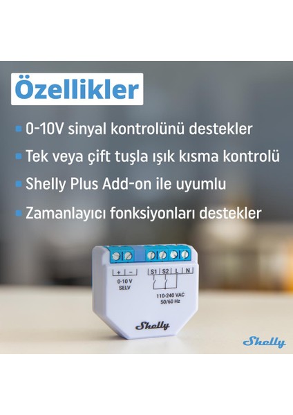 Plus 0-10V Dimmer Röle