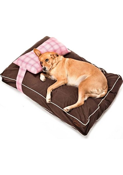 Luxury Köpek Yatağı ve Yastık Takımı - Aggy Large 1 Adet