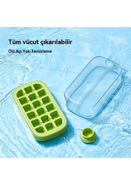 Açık Spor Pipet Presli Silikon Buz Karesi Kalıp (Yurt Dışından)