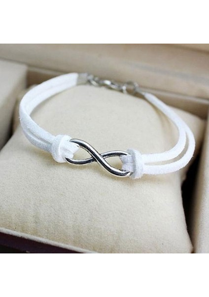3 Parça Kadın Moda Sembolü Kelime 8 Sicim Bilezik (Yurt Dışından)