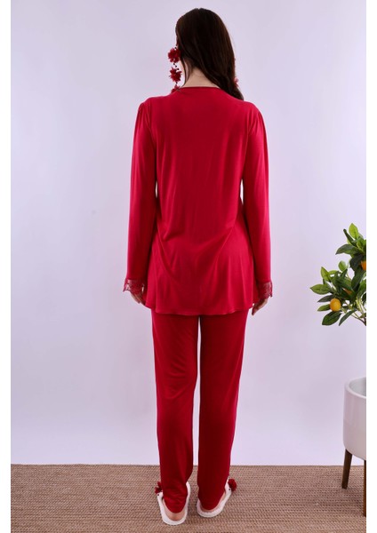 Mavi Hamile Lohusa Pijama Takımı BYL224222 modelleri