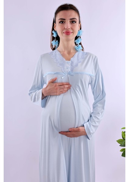 Mavi Hamile Lohusa Gecelik BYL240332 fiyatları