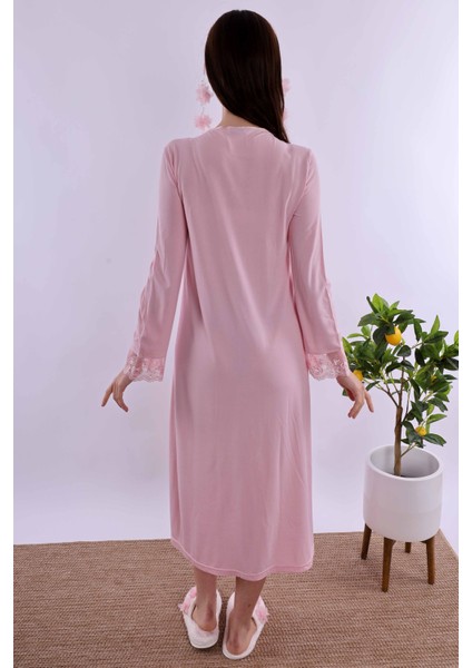 Pembe Hamile Lohusa Gecelik BYL224042