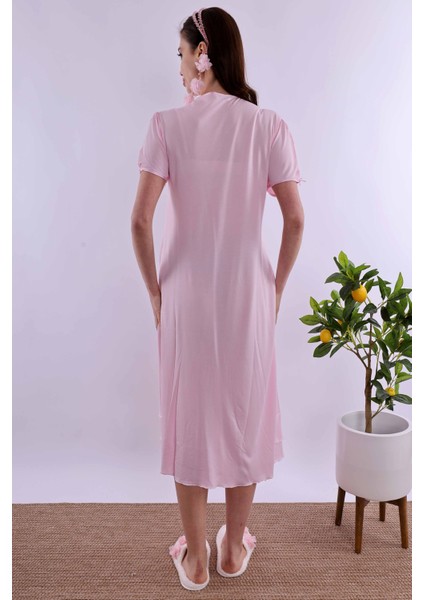 Pembe Hamile Lohusa Gecelik BYL280232
