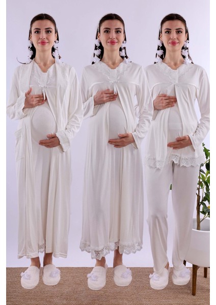 Ekru Hamile Lohusa Set BYL240362