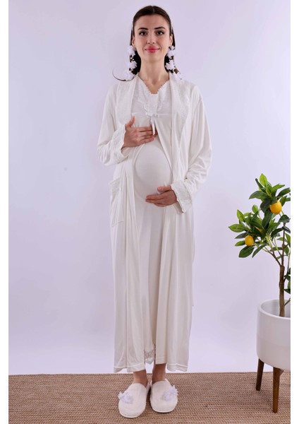 Ekru Hamile Lohusa Set BYL240362 fiyatları