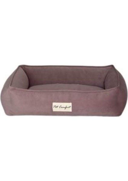 Luxury Pet Comfort Golf Neva Toz Pembe Kedi ve Köpek Yatağı S 45X55CM - Lisinya 1 Adet