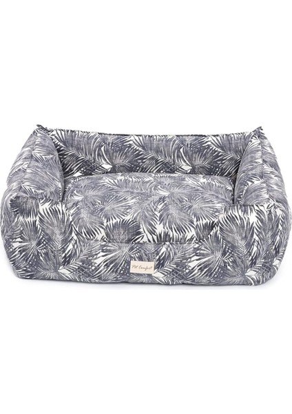 Luxury Pet Comfort Alpha Merta Siyah-Beyaz Köpek Yatağı L 85X105CM 1 Adet