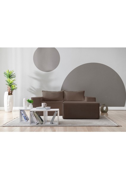 Puzzle Koltuk Tamamen Sünger Minimalist 3 Lü Koltuk fiyatları