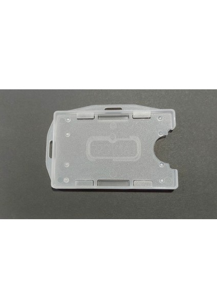Çift Taraflı Plastik Kart Kabı Kartlık