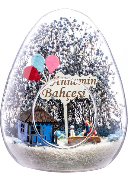 Teraryum Annemin Bahçesi Beraber Bir Ömür Sırt Sırta-Mavi