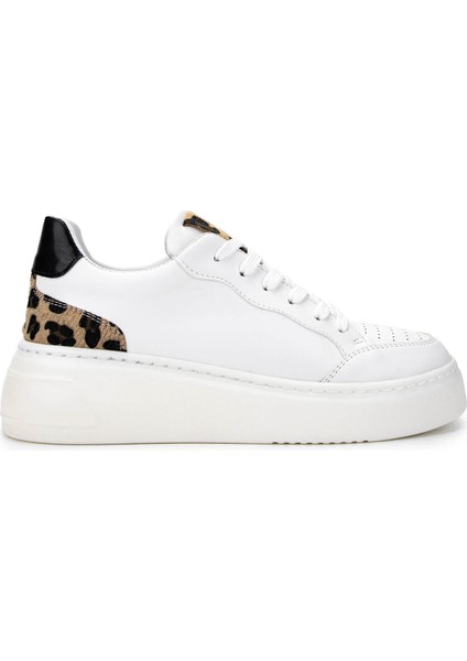 Kadın Vegan Beyaz Sneakers & Spor Ayakkabı 1009 118 Bn Ayk Y25 Beyaz Cılt