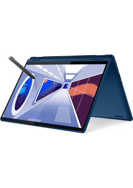 Yoga 6 83B2009NTX002 Ryzen5 7530U 8gb 512SSD 13.3" Wuxga Touch W11P Taşınabilir Bilgisayar-CNT003