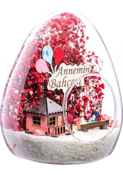 Teraryum Annemin Bahçesi Beraber Bir Ömür Sırt Sırta-Pembe