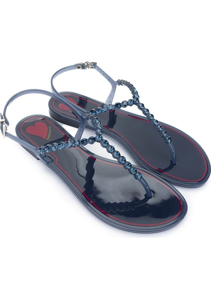 Kadın Pvc Siyah Parmak Arası Sandalet 774 101E Bn Sndlt Y25 Black fiyatları