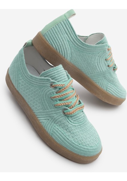 Kadın Sneaker Işlemeli Nakışlı Spor Ayakkabı Nolen