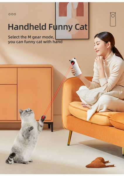 Luxury Rojeco Otomatik Kedi Lazer Oyuncağı 1 Adet fiyatları