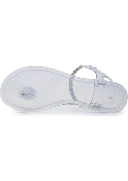 Kadın Pvc Şeffaf Parmak Arası Sandalet 774 828E Bn Sndlt Y25 Glass